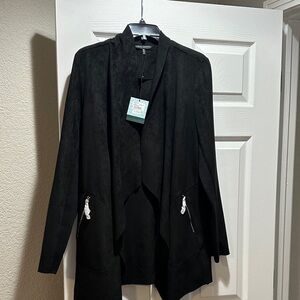 Ming Wang Black Women's Blazer